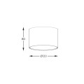 Spot tuba – lampa sufitowa OAK kolor drewniany drewno, GU10 (ES111) IP20 3010103 Zuma Line