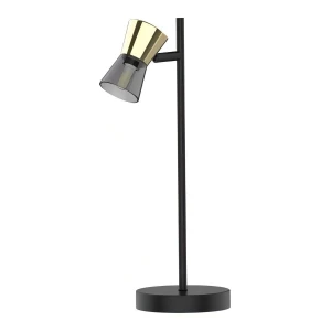 Lampa stołowa CENTO kolor czarny mat/złoty metal/szkło, G9 IP20 TL220532-1 Zuma Line