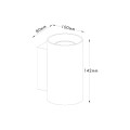 Kinkiet lampa ścienna SANDY kolor biały metal, 2xGU10 IP20 92695-N Zuma Line