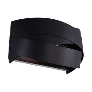 Kinkiet lampa ścienna TORNADO kolor czarny metal, E14 IP20 1110 Zuma Line