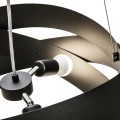 Lampa wisząca TORNADO kolor czarny metal, 3xE27 IP20 1118 Zuma Line