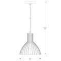 Lampa wisząca DOLIA kolor złoty metal, E27 IP20 A8082-GLD Zuma Line