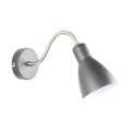 Kinkiet lampa ścienna MORA kolor czarny mat/biały, satyna nikiel metal, E27 IP20 A6008 Zuma Line