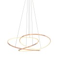 Lampa wisząca CHOLET kolor francuskie złoto metal/aluminium, tworzywo sztuczne, LED 6600 Lm 3000K IP20 MD7360-1A-3GT Zuma Line