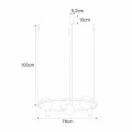 Lampa wisząca Orbit czarny 5006Z Zuma Line