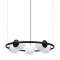 Lampa wisząca ORBIT kolor czarny metal/szkło, 5xE27 IP20 5011 Zuma Line