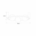 Lampa sufitowa Orbit czarny 5008Z Zuma Line