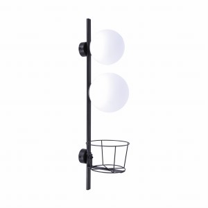 Kinkiet lampa ścienna Plant czarny 5002Z Zuma Line