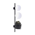Kinkiet lampa ścienna Plant czarny 5002Z Zuma Line