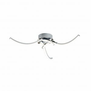Lampa sufitowa FOCUS kolor chrom aluminium/metal, LED 1300 Lm barwa regulowana IP20 20023-3CCH Zuma Line
