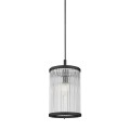 Lampa wisząca SERGIO kolor czarny mat metal/szkło, E14 IP20 P0528-01F-P7AC Zuma Line
