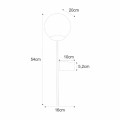 Kinkiet lampa ścienna Orbit czarny 5001Z Zuma Line