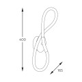 Kinkiet lampa ścienna BALBO kolor czarny aluminium/metal, LED 1400 Lm barwa regulowana IP20 20006W-BK Zuma Line