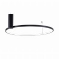 Lampa sufitowa ring HORIK kolor czarny metal, LED 3500 Lm barwa regulowana IP20 89429-60BK Zuma Line