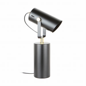 Lampa biurkowa RESI kolor czarny mat/złoty metal, E27 IP20 A2058-MBK Zuma Line