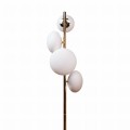 Lampa podłogowa OMI kolor Złoty szklane klosze, źródło 4* G9 – 1177 Zuma Line