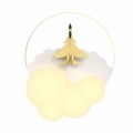 Lampa sufitowa dziecięca FOCUS biało-żółta, LED 35W 3000K - MX4024-1-3WT Zuma Line