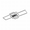 Lampa sufitowa z kryształami ERVI kolor Czarny, LED 57W 2700-6000K - MX7907-3B-3BT Zuma Line