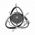 Kinkiet kryształowy w stylu glamour MAIA czarny , LED 16W 2700-6000K - MB3481-1-3BCT Zuma Line