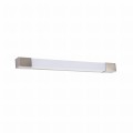 Minimalistyczny kinkiet LED z serii PARKS satynowy, 6.6W 3000K IP44 do nowoczesnej łazienki- W200526101 Zuma Line