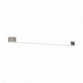 Poziomy kinkiet PARKS kolor Satynowy, zintegrowany LED 10W 3000K IP44 nad lustro - W200526201 Zuma Line