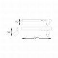 Kinkiet ścienny MANNARI kolor Czarny, źródło GU10/LED 8W 3000K - W230757202 Zuma Line
