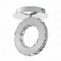 Kryształowa lampa sufitowa GIRONA w stylu glamour, LED 10W barwa ciepła- MX3713-1-3CT Zuma Line