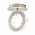 Kryształowa lampa sufitowa GIRONA w stylu glamour, LED 10W barwa ciepła- MX3713-1-3CT Zuma Line