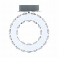 Kryształowa lampa sufitowa GIRONA w stylu glamour, LED 10W barwa ciepła- MX3713-1-3CT Zuma Line