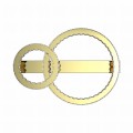 Lampa sufitowa z kryształowymi pierścieniami LED GIRONA kolor złoty,moc 36W barwa ciepła - MX3713-2-3GT Zuma Line