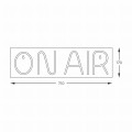 Lampa ścienna w formacie neonu z serii ON AIR LED - FM-WN46 Zuma Line