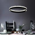 Lampa wisząca ring LED Ø40cm REGI czarny, 30W 3000-5000K  - PD2304400R-MB Zuma Line