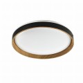 Nowoczesna lampa sufitowa do salonu BOIS, Ø49 LED 36W barwa regulowana- CL2204003-490MBWT Zuma Line