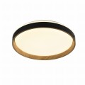 Nowoczesna lampa sufitowa do salonu BOIS, Ø49 LED 36W barwa regulowana- CL2204003-490MBWT Zuma Line