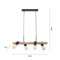 Lampa wisząca CANOP 15630-18 Leuchten Direkt