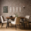 Lampa wisząca ARIA kolor mosiądz E14 LED 1221 Zuma Line