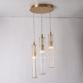 Lampa wisząca ARIA kolor mosiądz E14 LED 1221 Zuma Line