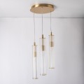 Lampa wisząca ARIA kolor mosiądz E14 LED 1221 Zuma Line