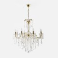 Żyrandol lampa wisząca CHATEAU Złoty 8xE14 14004/8-GLD Zuma Line