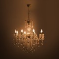 Żyrandol lampa wisząca CHATEAU Złoty 8xE14 14004/8-GLD Zuma Line