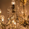 Żyrandol lampa wisząca CHATEAU Złoty 8xE14 14004/8-GLD Zuma Line