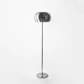 Lampa podłogowa CRYSTAL kolor srebrny/transparentny metal/szkło, kryształ, 4xG9 IP20 F0076-04A-F4FZ Zuma Line