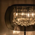 Lampa podłogowa CRYSTAL kolor srebrny/transparentny metal/szkło, kryształ, 4xG9 IP20 F0076-04A-F4FZ Zuma Line