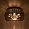 Lampa sufitowa plafon CRYSTAL kolor srebrny/transparentny metal/szkło, 6xG9 IP20 C0076-06X-F4FZ Zuma Line