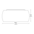 Lampa sufitowa plafon CRYSTAL kolor srebrny/transparentny metal/szkło, 6xG9 IP20 C0076-06X-F4FZ Zuma Line