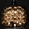 Lampa wisząca CRYSTAL kolor srebrny/transparentny metal/szkło, kryształ, G9 IP20 P0076-01A-F4FZ Zuma Line
