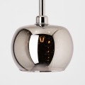 Lampa wisząca CRYSTAL kolor srebrny/transparentny metal/szkło, kryształ, G9 IP20 P0076-01A-F4FZ Zuma Line