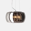Lampa wisząca CRYSTAL kolor chrom metal/szkło, 6xG9 IP20 P0076-06X-F4FZ Zuma Line