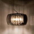 Lampa wisząca CRYSTAL kolor chrom metal/szkło, 6xG9 IP20 P0076-06X-F4FZ Zuma Line