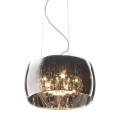 Lampa wisząca CRYSTAL kolor chrom metal/szkło, 5xG9 IP20 P0076-05L-F4FZ Zuma Line